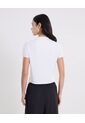 Camiseta Manga Corta Boxy  Para Mujer Blanco Atmos de Atmos