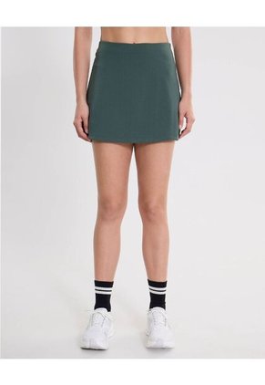 Falda Aerius Con Biker Para Mujer Verde Atmos