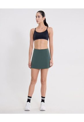 Falda Aerius Con Biker Para Mujer Verde Atmos