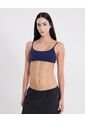 Top Deportivo Tirantes Delgados  Para Mujer Azul Atmos de Atmos