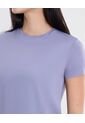 Camiseta Training Con Bonding  Para Mujer Lila Atmos de Atmos