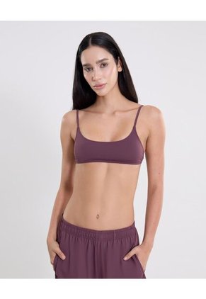 Top Para Mujer Color Vino Marca Atmos #31220194