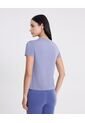 Camiseta Training Con Bonding  Para Mujer Lila Atmos de Atmos