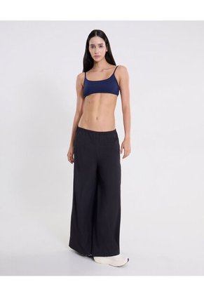 Top Deportivo Tirantes Delgados Para Mujer Azul Atmos