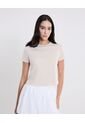 Camiseta Boxy Training Bonding  Para Mujer Café Atmos de Atmos