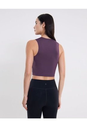 Camiseta Training Quadlite  Para Mujer Morado Atmos