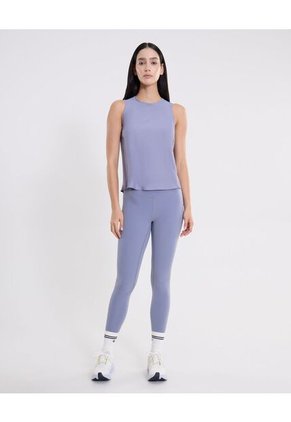 Camiseta  Para Mujer Manga Sisa Cuello Redondo Color Lila Marca Atmos #31090349