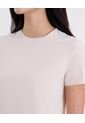 Camiseta Boxy Training Bonding  Para Mujer Café Atmos de Atmos