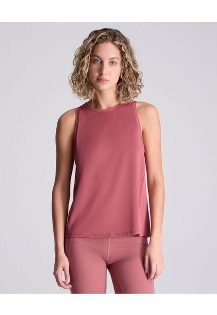 Camiseta Para Mujer Manga Sisa Color Vino Marca Atmos #31090162