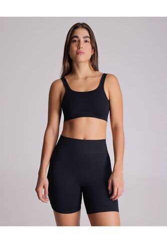 Top Para Mujer Top Color Negro Marca Atmos #31220093 Atmos