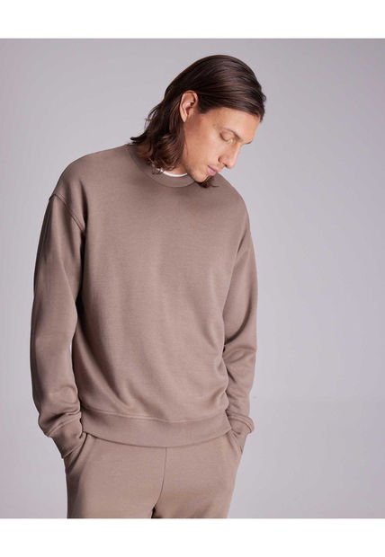Buzo Para Hombre Cuello Redondo Color Café  Marca Atmos #32060038