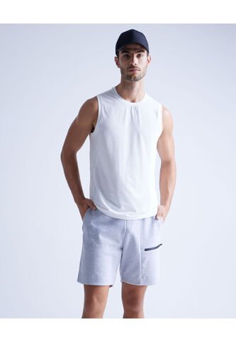 Camiseta Para Hombre Manga Sisa Color Marfil Marca Atmos #32090094 Atmos