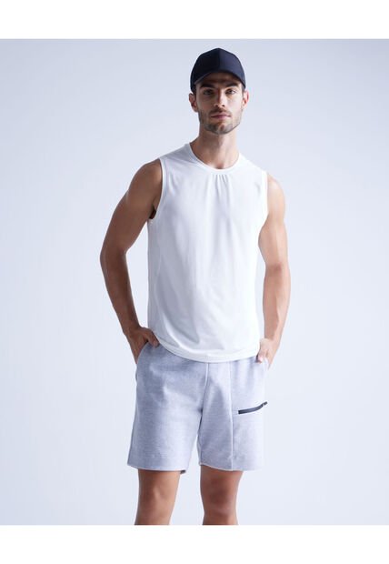 Camiseta Para Hombre Manga Sisa Color Marfil Marca Atmos #32090094