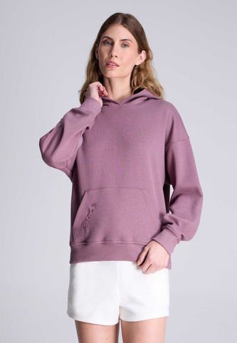 Buzo Para Mujer Hoodie Color Uva Marca Atmos #31060036 Atmos