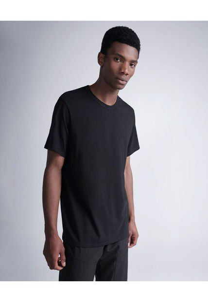 Camiseta Para Hombre Manga Corta Color Negro Marca Atmos #32090057