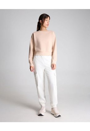 Buzo Para Mujer Cuello Redondo Color Beige Marca Atmos #31060048