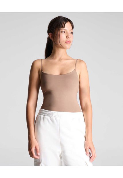 Body Para Mujer Manga Sisa Color Café  Marca Atmos #31200010