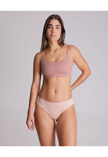 Top Para Mujer Top Color Café  Marca Atmos #31220071