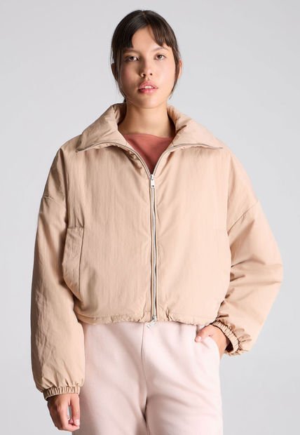 Chaqueta Para Mujer  Color Beige Marca Atmos #31080036