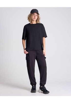 Camiseta Para Mujer Manga Corta Cuello Redondo Color Negro Marca Atmos #31090205