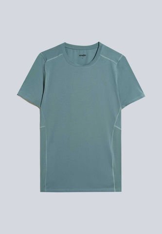 Camiseta Para Mujer Manga Corta Cuello Redondo Color Verde Pastel Marca Atmos #31090158 Atmos