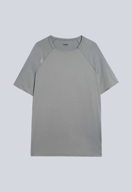 Camiseta Para Hombre Manga Corta Cuello Redondo Color Gris  Marca Atmos #32090161