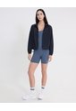 Chaqueta Rompevientos Con Elástico En Inferior Para Mujer  Deportiva  Color Negro Marca Atmos de Atmos