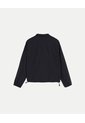 Chaqueta Rompevientos Con Elástico En Inferior Para Mujer  Deportiva  Color Negro Marca Atmos de Atmos