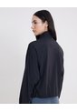 Chaqueta Rompevientos Con Elástico En Inferior Para Mujer  Deportiva  Color Negro Marca Atmos de Atmos