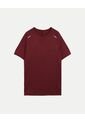Camiseta Deportiva Texturizada  Para Hombre Vino Atmos de Atmos