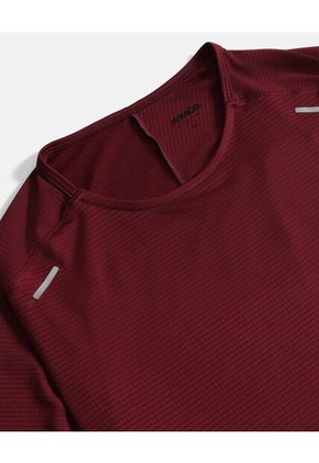 Camiseta Deportiva Texturizada Para Hombre Vino Atmos