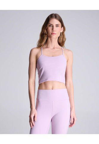 Crop Top Para Mujer Manga Sisa Color Rosa Marca Atmos #31090155 Atmos