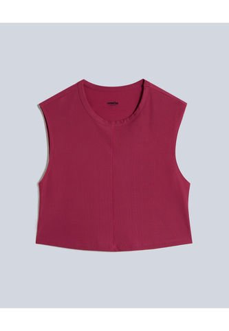 Camiseta Para Mujer Manga Corta Color Fucsia Marca Atmos #31090152 Atmos