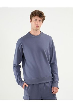 Buzo Para Hombre Cuello Redondo Color Azul Marca Atmos #32060055