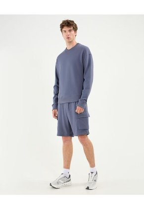 Buzo Para Hombre Cuello Redondo Color Azul Marca Atmos #32060055