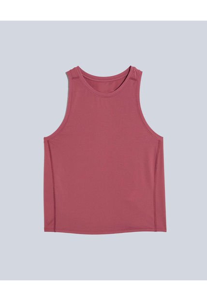 Camiseta Para Mujer Manga Sisa Color Vino Marca Atmos #31090162