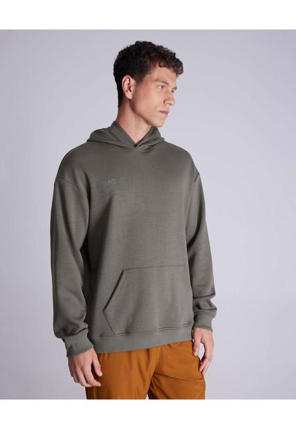 Buzo Para Hombre Hoodie Color Verde Oliva Marca Atmos #32060036