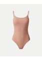 Body Brasilera En Microfibra X1 Para Mujer Rosa Atmos de Atmos