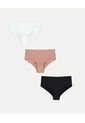 Pack 3 Tanga Invisible Confort X3 Para Mujer Negro Atmos de Atmos