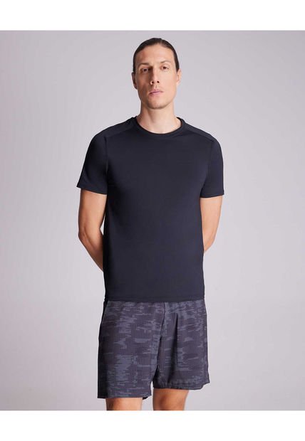 Camiseta Para Hombre Manga Corta Color Negro Marca Atmos #32090135