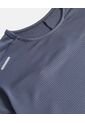 Camiseta Deportiva Texturizada  Para Hombre Azul Atmos de Atmos