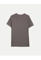 Camiseta Deportiva Texturizada  Para Hombre Gris Atmos de Atmos