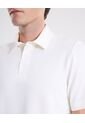 Polo Manga Corta Plush  Para Hombre Blanco Atmos de Atmos