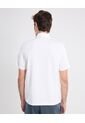 Polo Manga Corta Plush  Para Hombre Blanco Atmos de Atmos