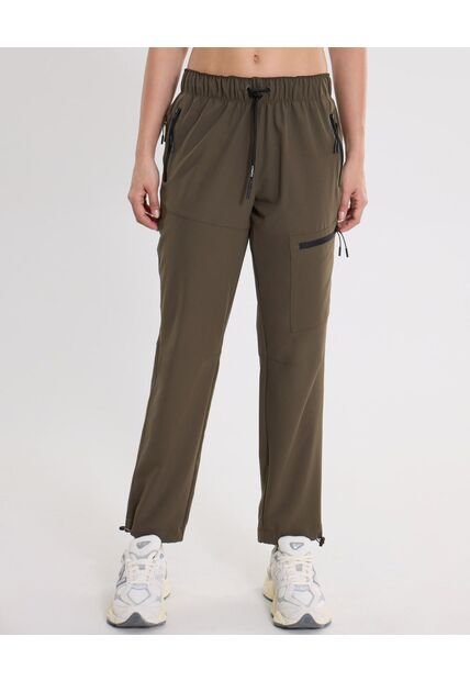Pantalón Outdoor Básico  Para Mujer Verde Atmos