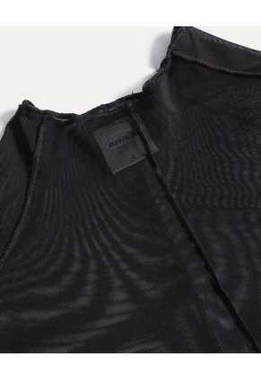 Camiseta Para Mujer Manga Larga Cuello Redondo Color Negro Marca Atmos #31090340