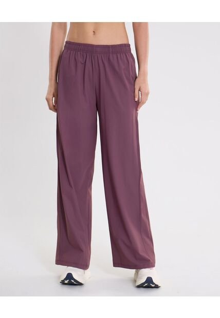 Pantalón De Punto Training Aeroflow  Para Mujer Morado Atmos