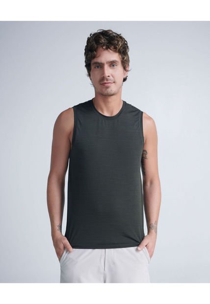 Camiseta Para Hombre Manga Sisa Color Verde  Marca Atmos #32090008