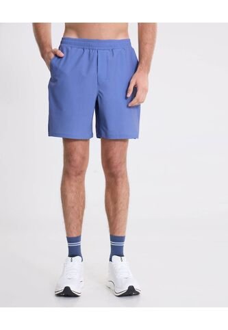 Bermuda Training Largo Sin Biker En Sabadel  Para Hombre Azul Atmos Atmos