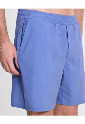 Bermuda Training Largo Sin Biker En Sabadel  Para Hombre Azul Atmos